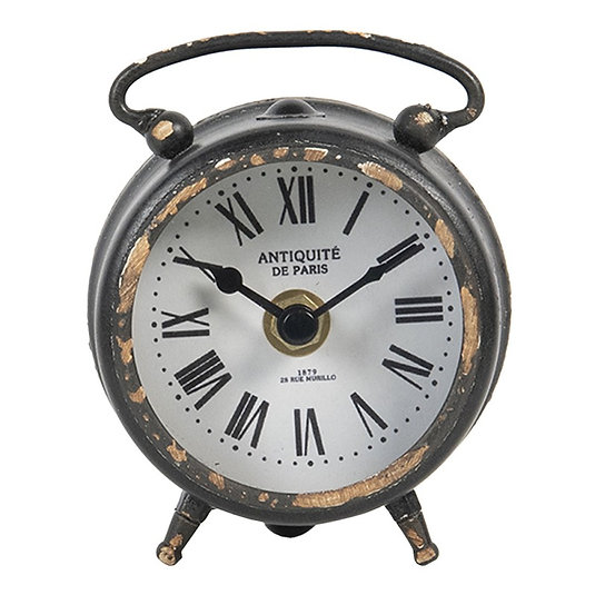 Clayre&Eef - Reloj de mesa vintage - ANTIQUITE