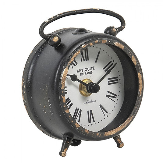 Clayre&Eef - Reloj de mesa vintage - ANTIQUITE