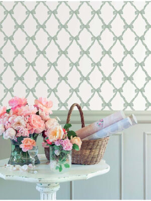 Blanc Mariclo - Papel decorativo adhesivo verde - NODO DAMORE