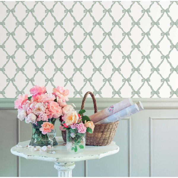Blanc Mariclo - Papel decorativo adhesivo verde - NODO DAMORE