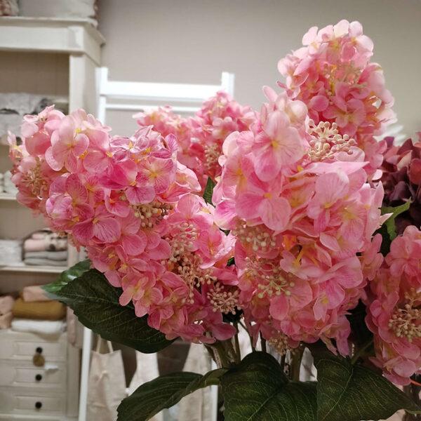 Belda - Flor artificial syringa - rosa
