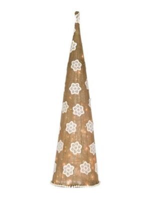 A19169 Blanc Mariclo - Árbol de navidad luminoso - Grande