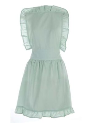 Delantal con volante INFINITY VERDE MINT - Blanc Mariclo Blanc Mariclo - Delantal verde mint - INFINITY SUMMERTIME