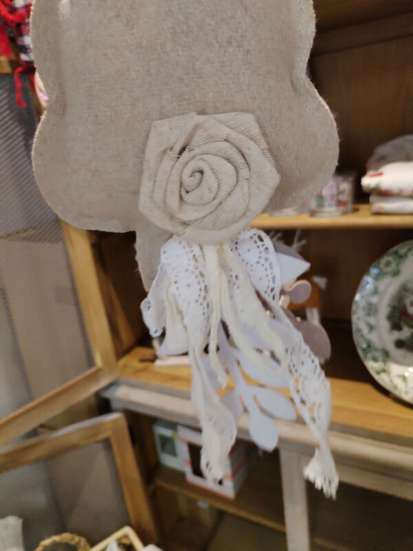 Blanc Mariclo - Adorno árbol shabby