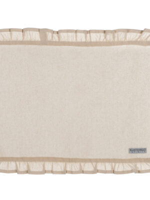 Blanc Mariclo - Individual con volante beige - INFINITY