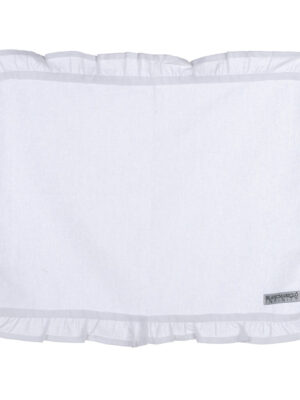 Blanc Mariclo - Individual con volante blanco - INFINITY