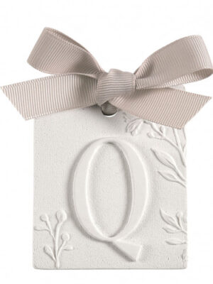 Mathilde M - Cerámica perfumada inicial Q - FLEUR DE COTON