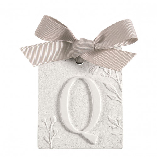 Mathilde M - Cerámica perfumada inicial Q - FLEUR DE COTON