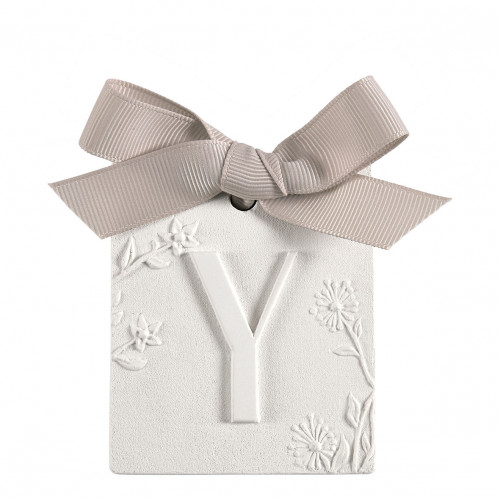 Mathilde M - Cerámica perfumada inicial Y - FLEUR DE COTON