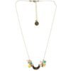 Beave - Collar corto con piedras multicolor - IBIZA