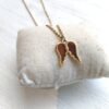 Beave - Collar corto con cadeneta y alas - ANGEL