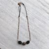 Beave - Collar con tris de piedras - CHROMITE