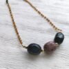 Beave - Collar con tris de piedras - CHROMITE