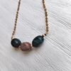 Beave - Collar con tris de piedras - CHROMITE