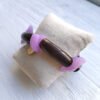 Beave - Pulsera tubular piezas lilas